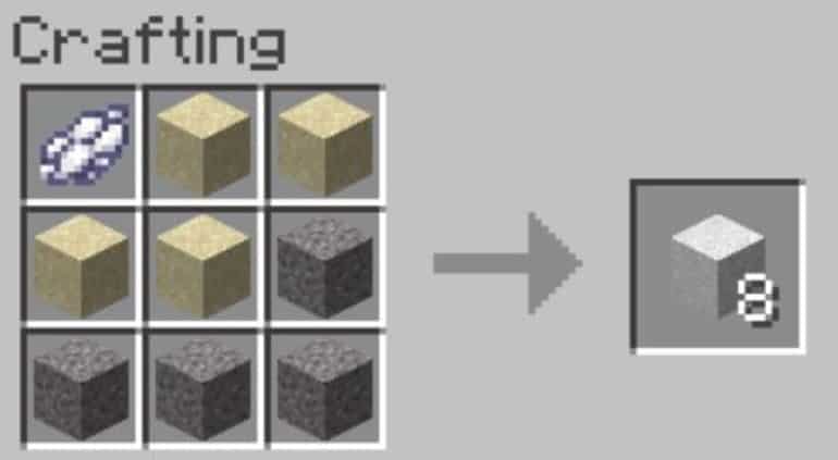 How to make concrete in Minecraft