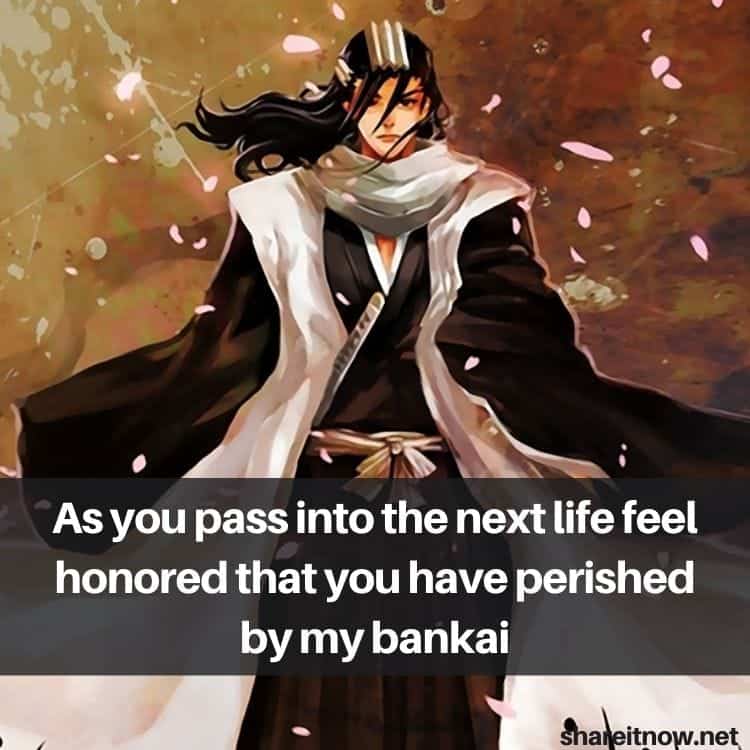 Kuchiki Byakuya quotes
