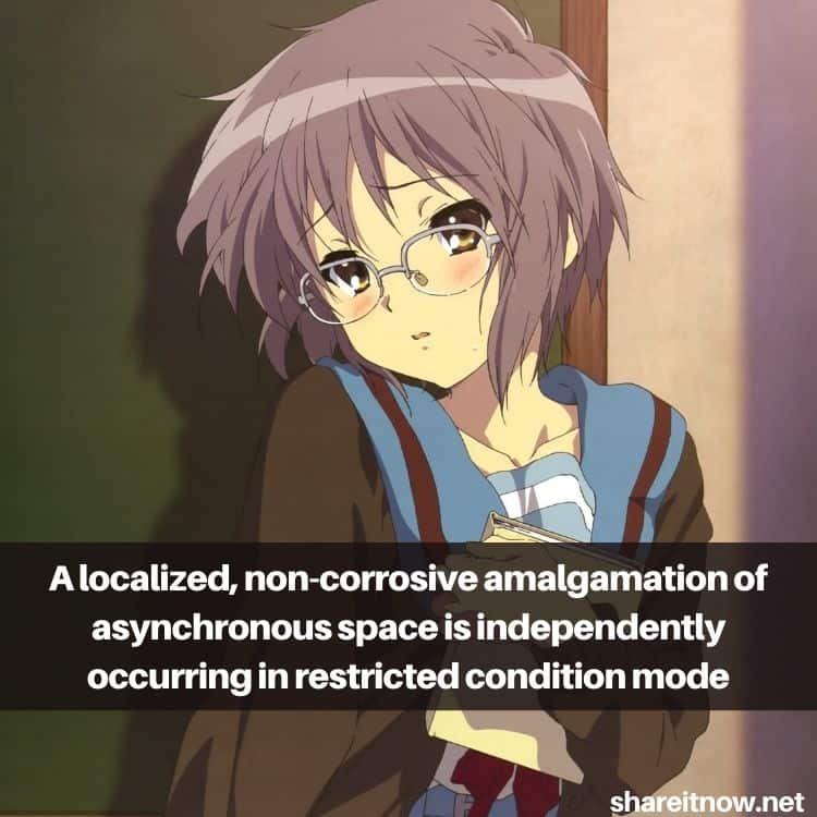 Yuki Nagato quotes